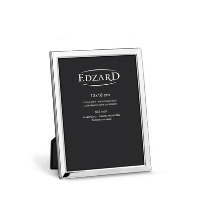 EDZARD fotolijst Bergamo, voor foto 13 x 18 cm, verzilverd, aanslagbestendig