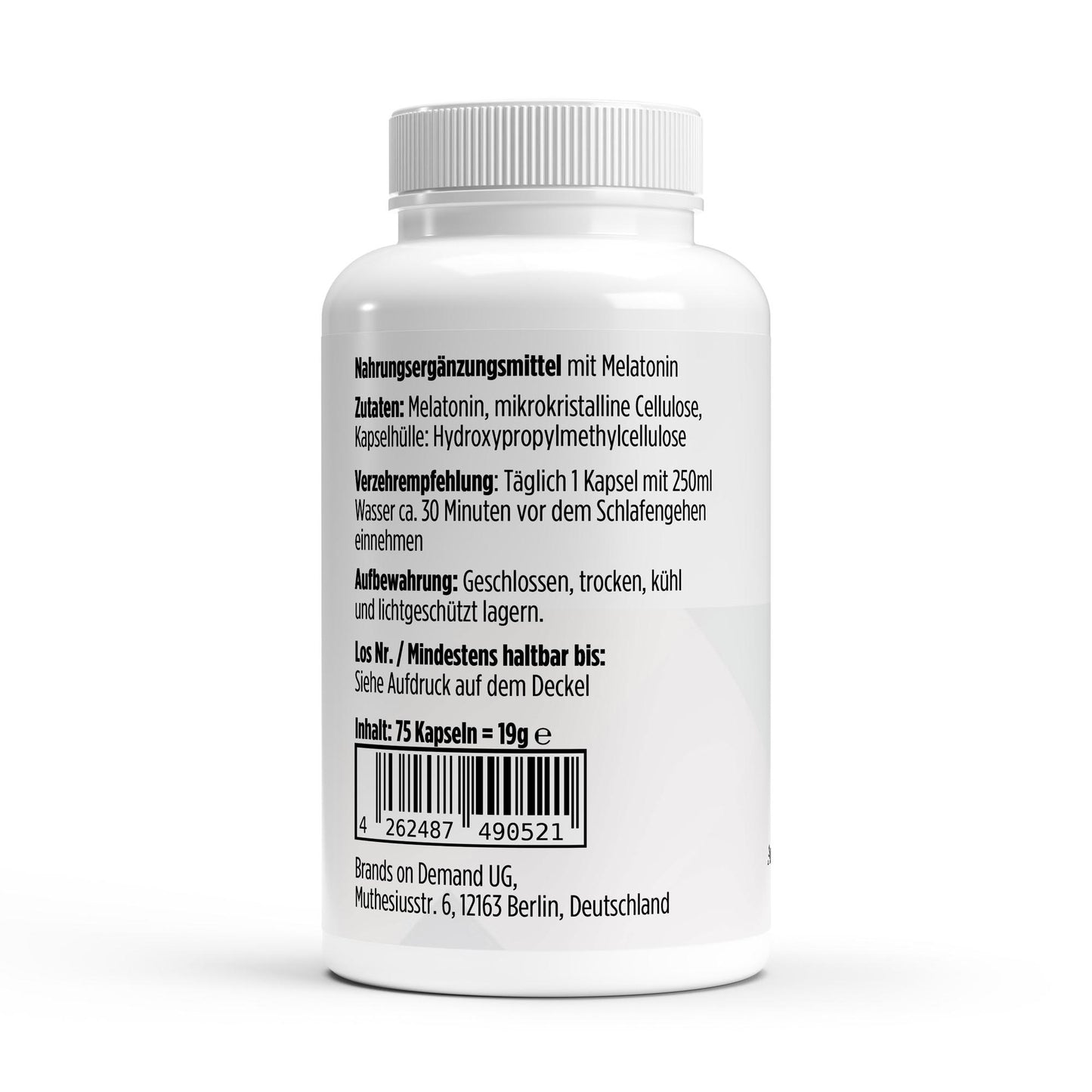Melatonin - 75 Kapseln