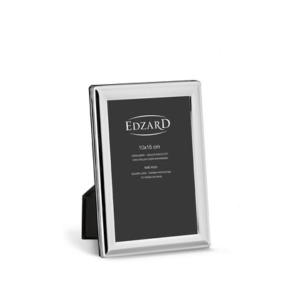 EDZARD fotolijst fotolijst Terni voor foto 10 x 15 cm verzilverd, aanslag beschermd, met 2 hangers