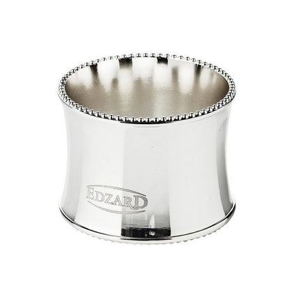 EDZARD set van 4 servetringen Perla, fijn verzilverd, aanslagvast, diameter 5 cm