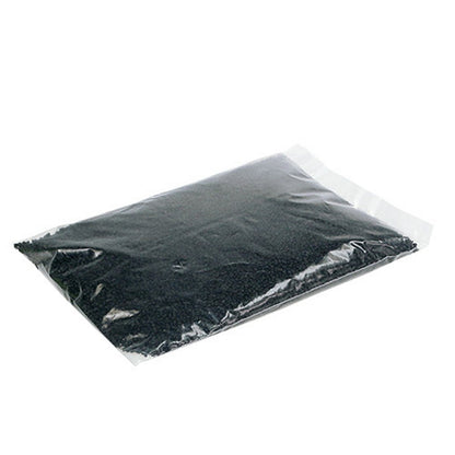 Decoratief granulaat sierstenen (2-3 mm), kleur zwart, 1 kg, waterdicht, stofvrij