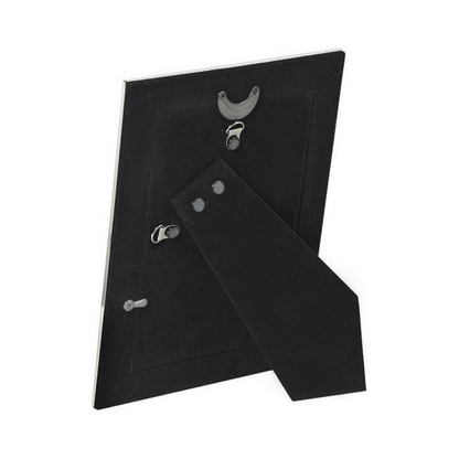 EDZARD fotolijst Prato voor foto 20 x 30 cm, verzilverd, aanslagbestendig, met 2 hangers