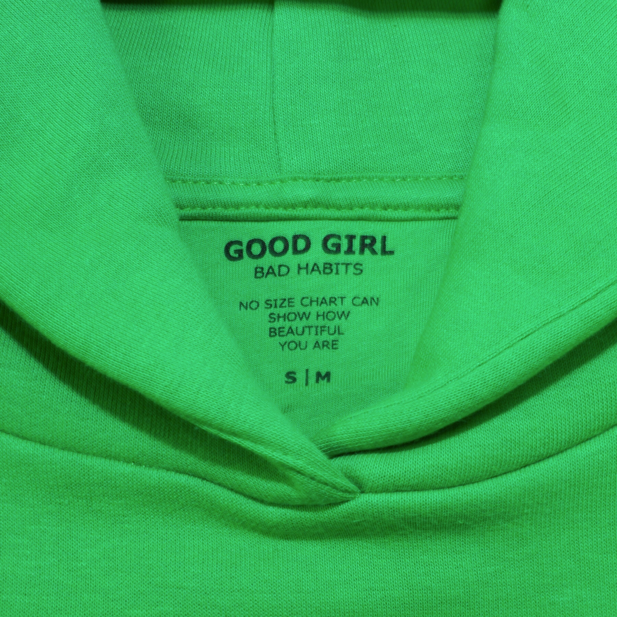 Crop hoodie "TWINTIG JAAR VANAF NU" - Wit