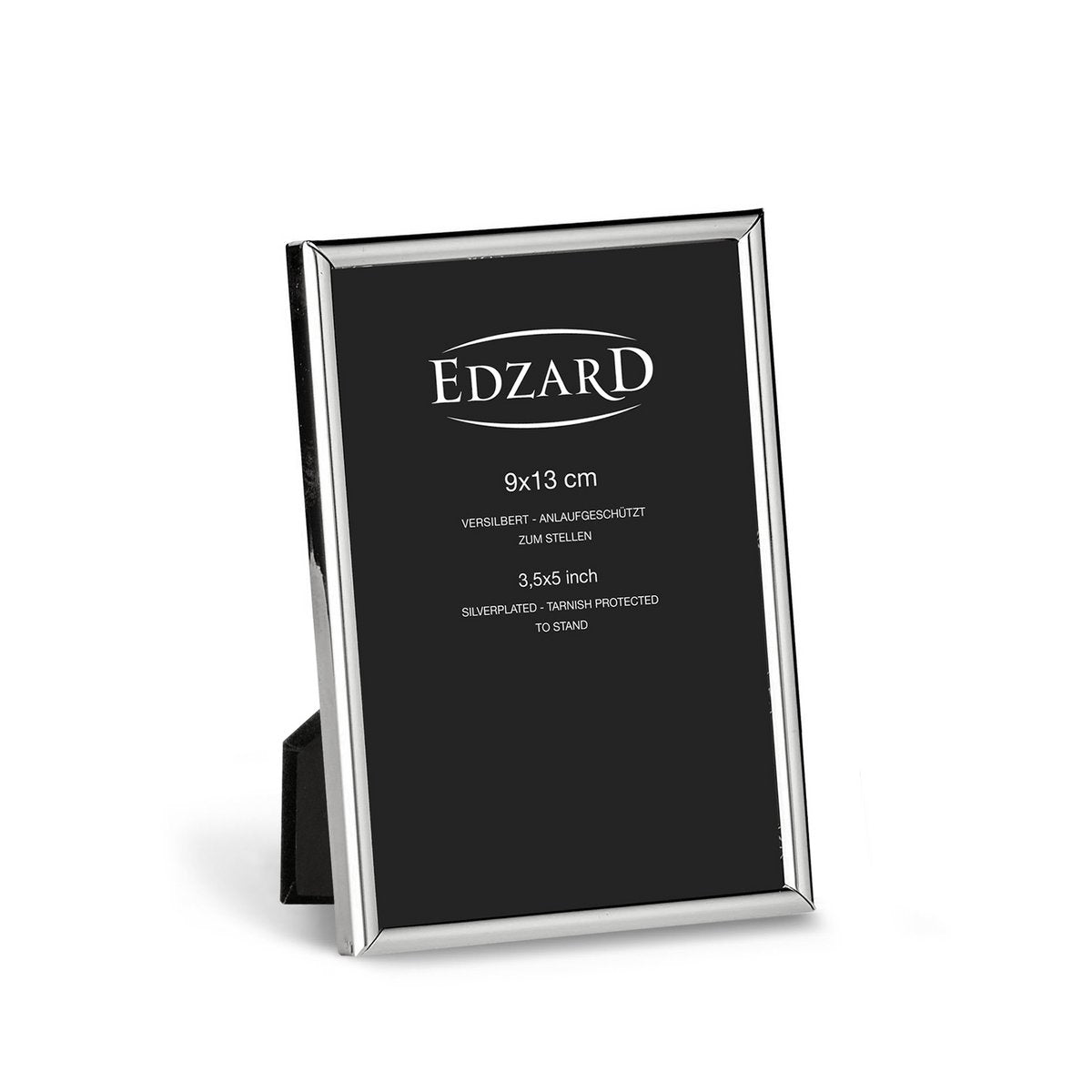 EDZARD fotolijst Genua fotolijst voor foto 9 x 13 cm, edel verzilverd, aanslagbestendig