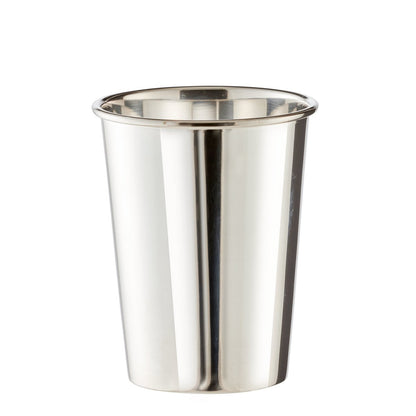 EDZARD mok drinkbeker zilveren mok vaas kegel, zwaar verzilverd, hoogte 9 cm