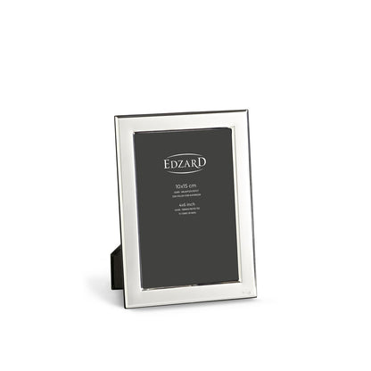 EDZARD fotolijst Angers fotolijst voor foto 10 x 15 cm, echt zilver, aanslagbestendig