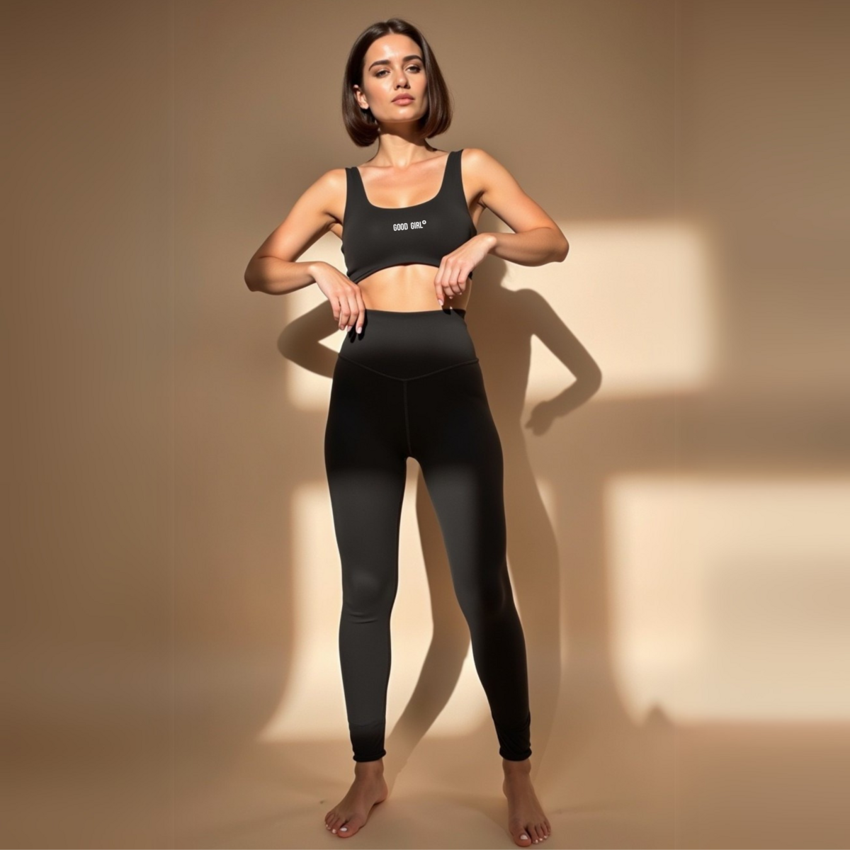 Leggings "slechte gewoonten" - zand