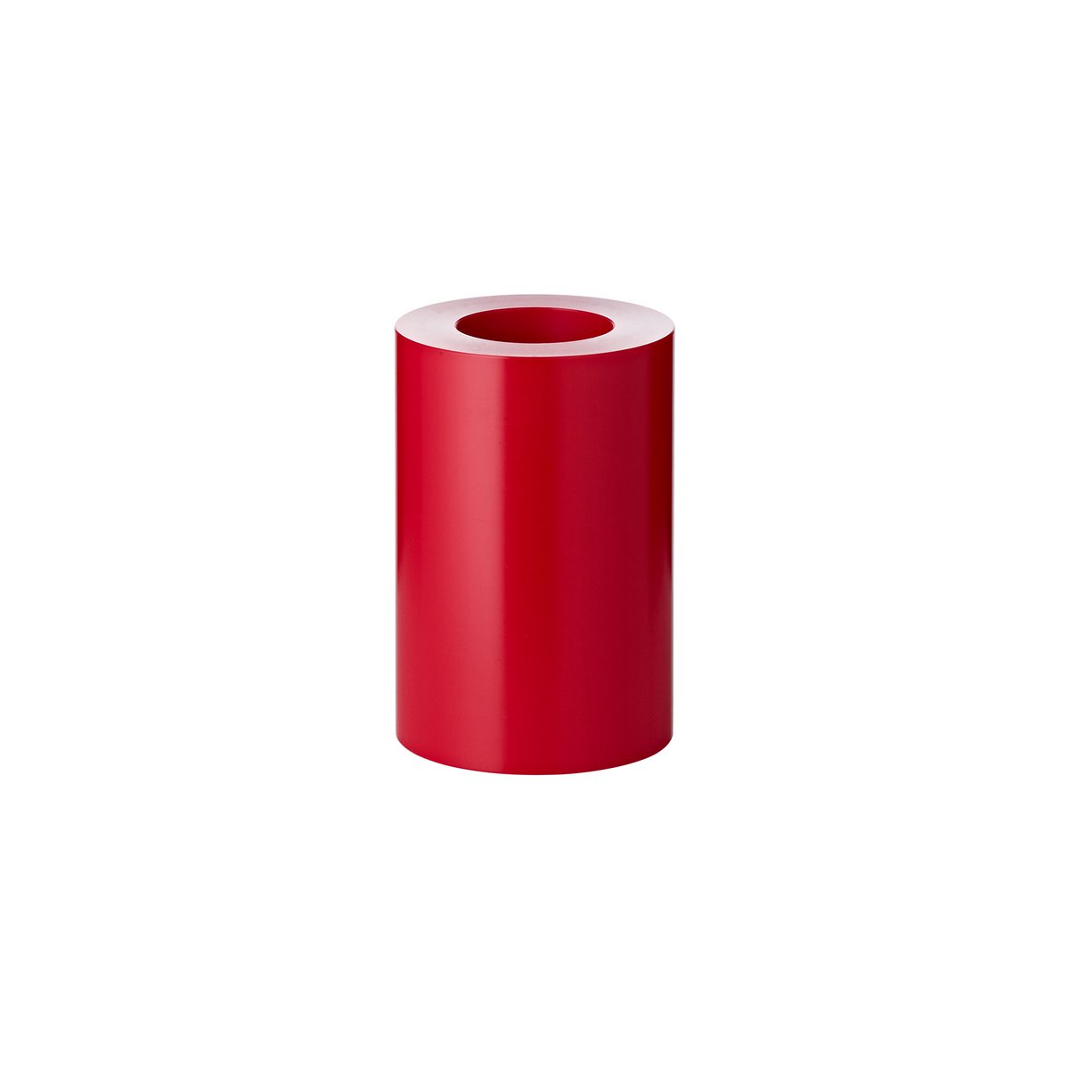 Edzard Permanente kaarsen Cornelius (hoogte 15 cm, Ø 10 cm) Rood, groenlicht houder hittebestendig tot 90 graden