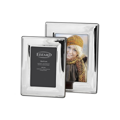 EDZARD fotolijst fotolijst Amiens voor foto 13 x 18 cm, echt zilver, aanslagbestendig