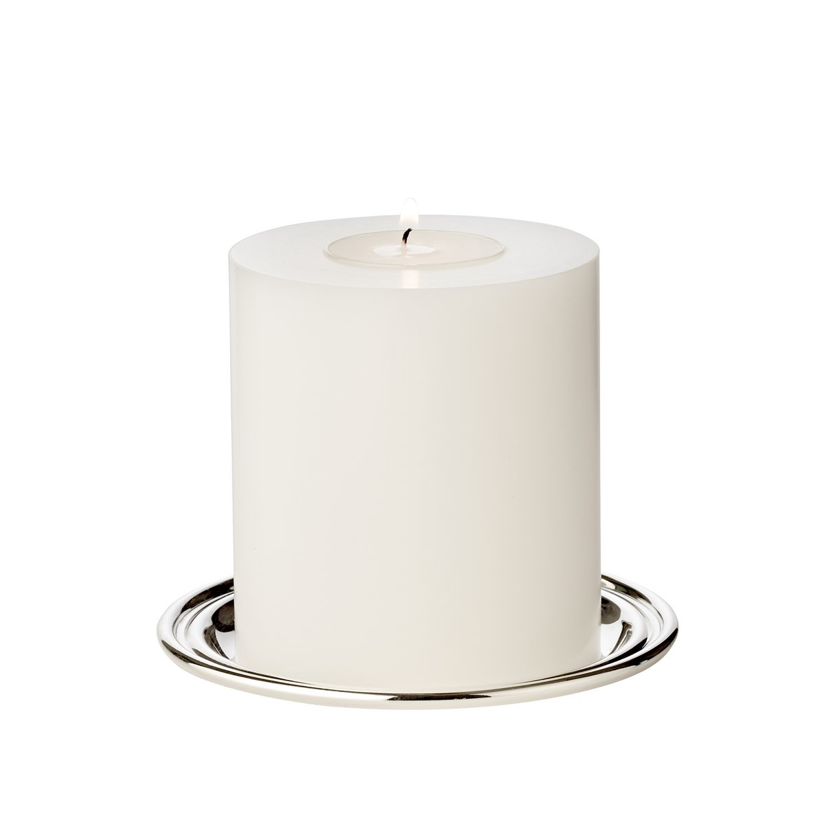 EDZARD set van 2 Astoria glazen onderzetters, elegant verzilverd en aanslagvrij, diameter 11 cm