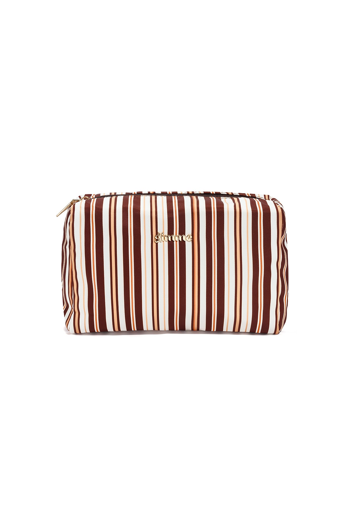 Make-up tasjes met strepen, eenvoudig, polyester, dagelijkse accessoires