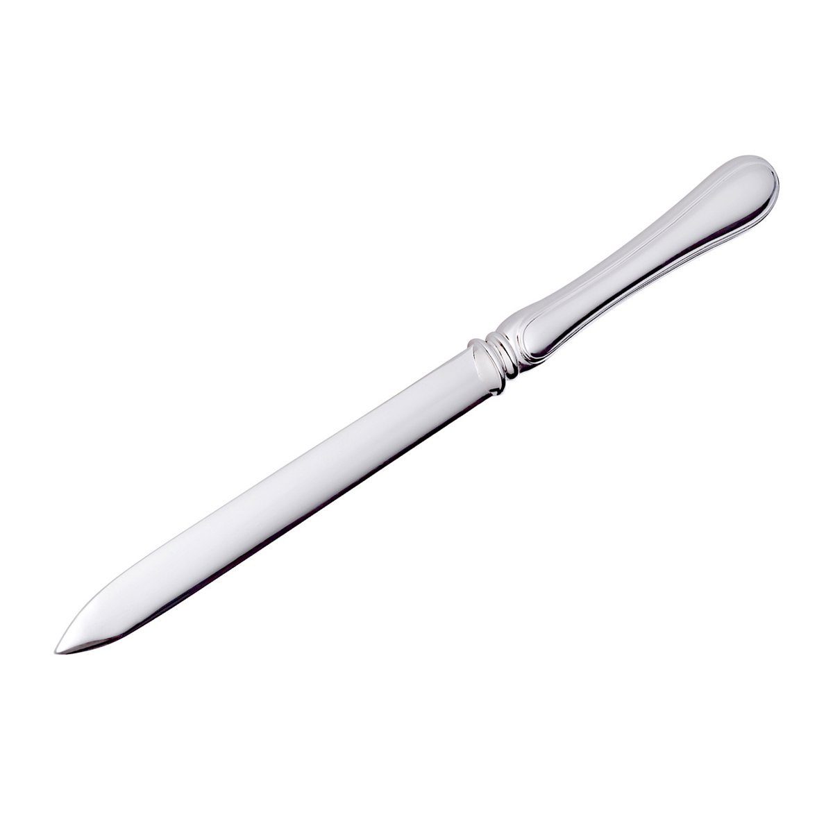 EDZARD briefopener briefmes draad, verzilverd, lengte 19 cm