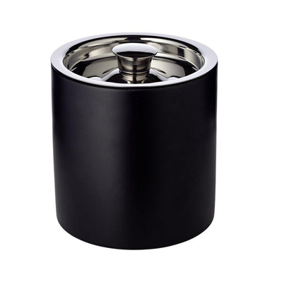 Edzard Ice Bucket Pearl H 16 cm met deksel-, zeef- en ijstang