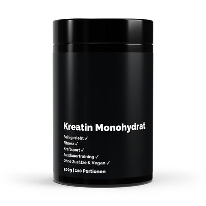 Kreatin Monohydrat - Geschmacksneutral - 500g