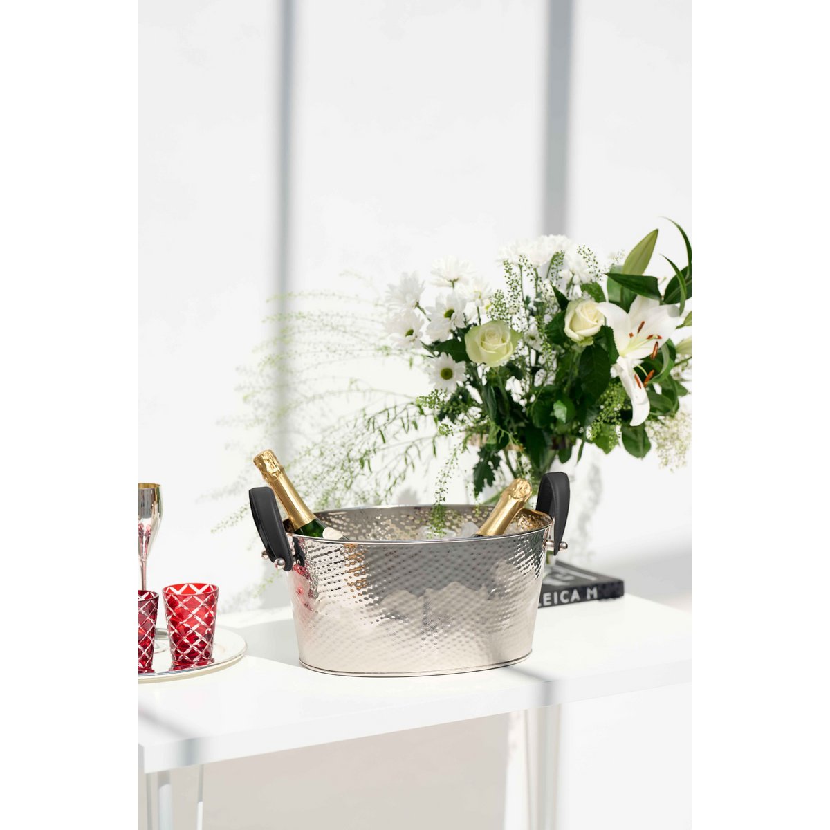 Champagne Shell Gavin hamerde 39x29cm, H19 cm