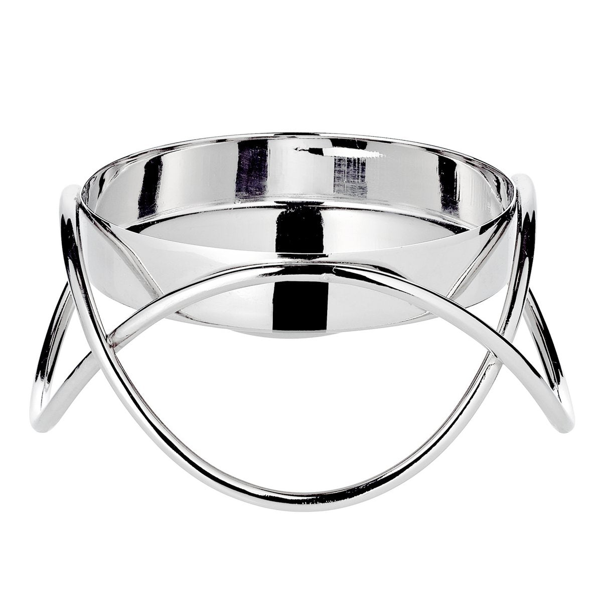 EDZARD Set van 2 kandelaars Bastia in zilver H 4,5 cm