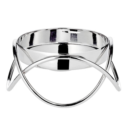 EDZARD Set van 2 kandelaars Bastia in zilver H 4,5 cm
