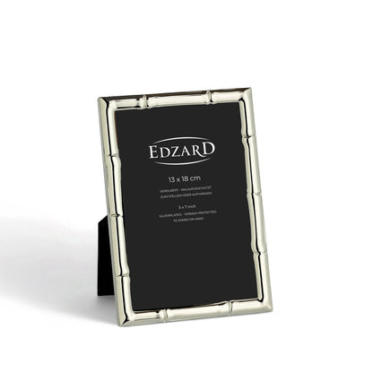 Fontanellato fotolijst (13x18 cm), elegant verzilverd, aanslagvrij, 2 hangers