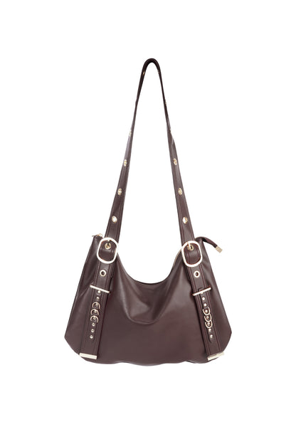 Shoulder Bags Solid Color Casual PU Daily Accessories