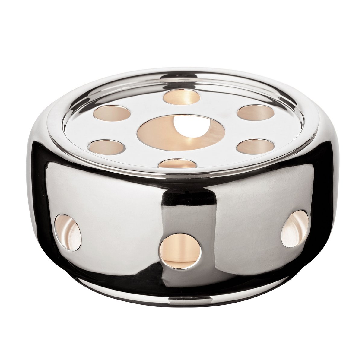EDZARD warmer Sheffield, zwaar verzilverd, diameter 14 cm, hoogte 7 cm