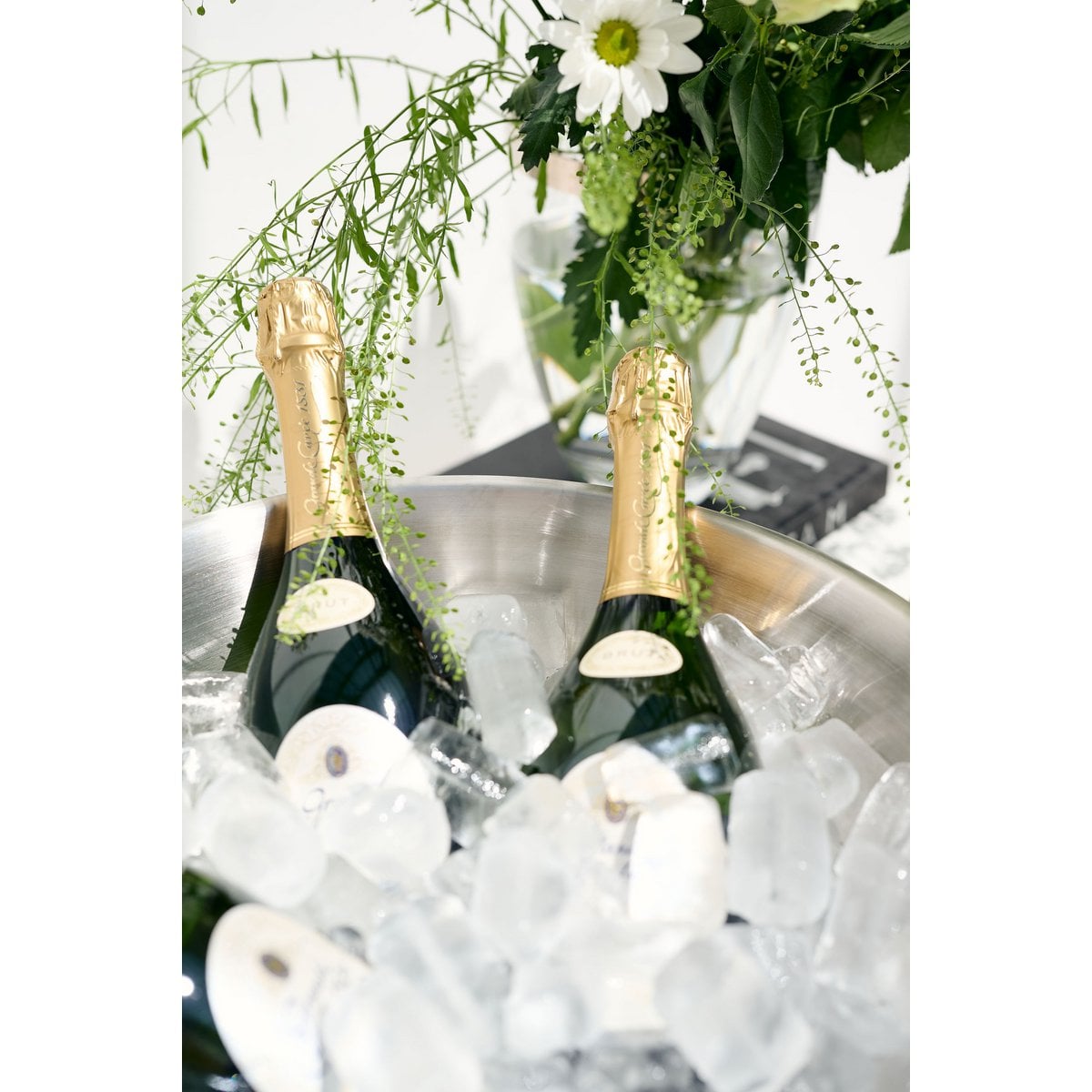 Champagne shell cara Ø 40 cm glad