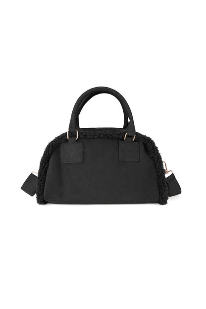 Shoulder bag with teddy details