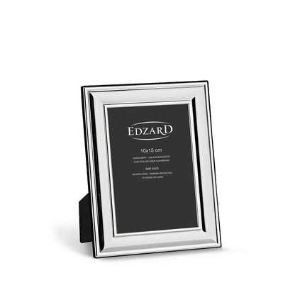 EDZARD fotolijst fotolijst Sunset voor foto 10 x 15 cm, edel verzilverd, aanslagbestendig, 2 hangers