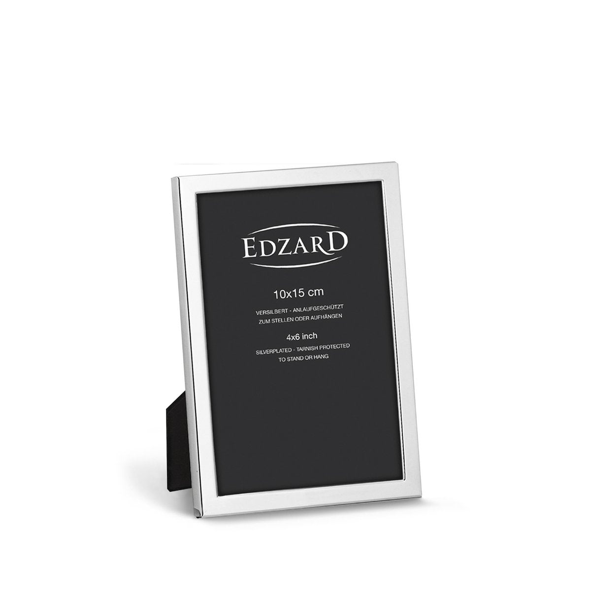 EDZARD fotolijst Bergamo, voor foto 10 x 15 cm, verzilverd, aanslagbestendig