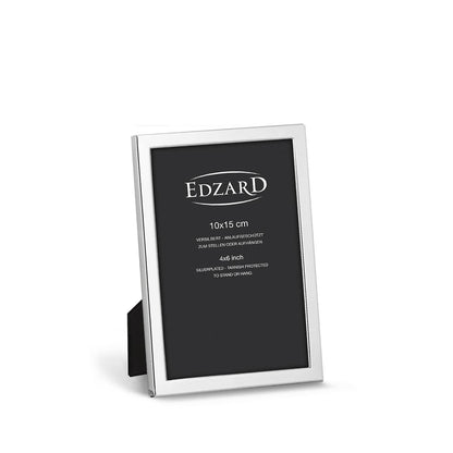 EDZARD fotolijst Bergamo, voor foto 10 x 15 cm, verzilverd, aanslagbestendig