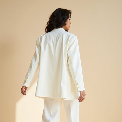 SWYNTO Blazer Weiss