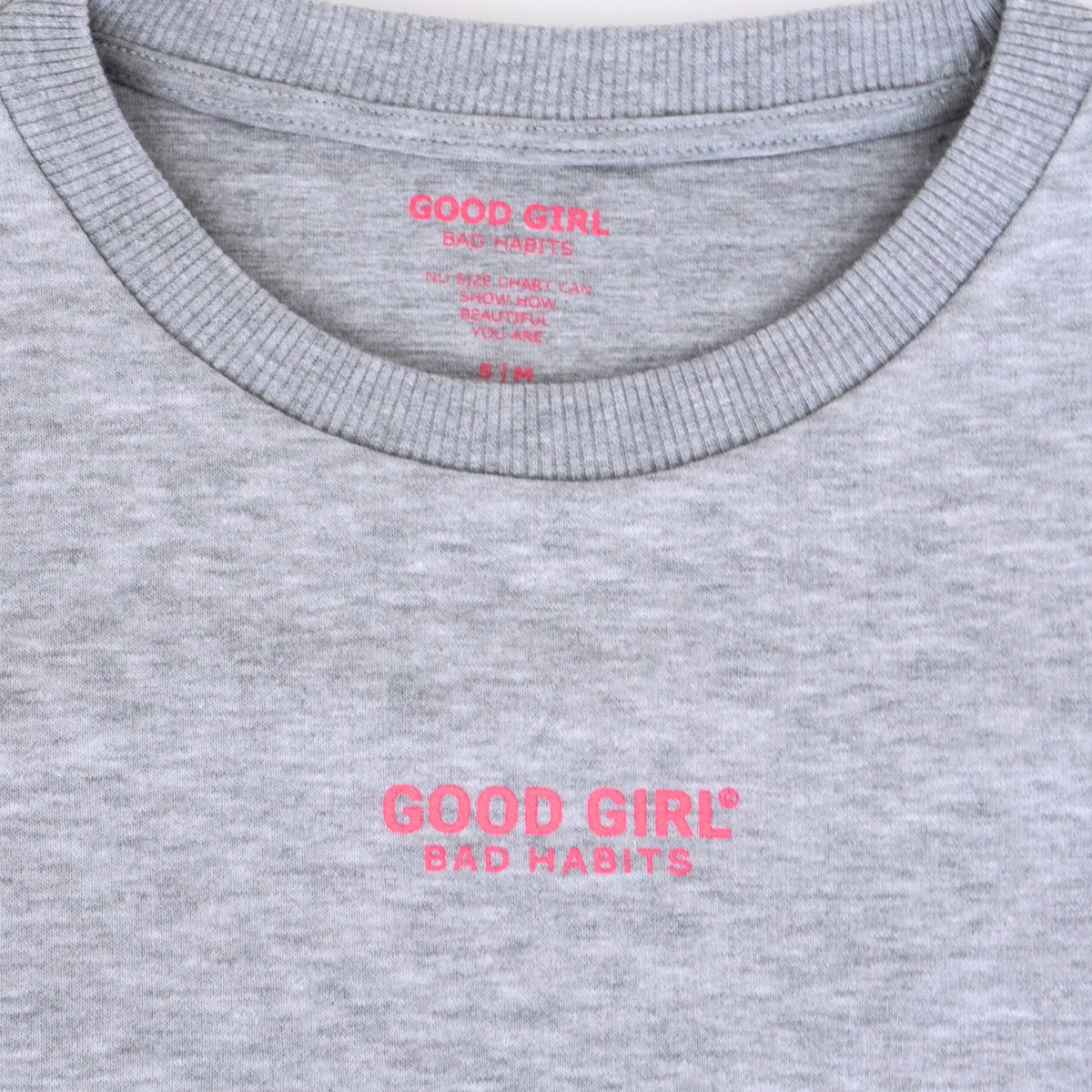 Crew Neck Heat "Good genoeg voor" - zwart