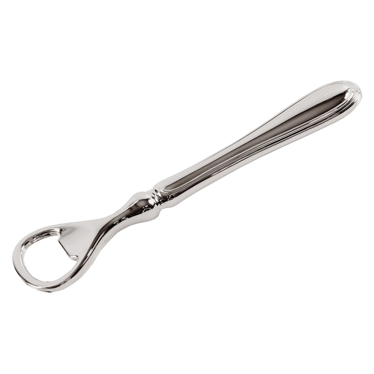 EDZARD flesopener opener draad, edel verzilverd, aanslagbestendig, lengte 15 cm
