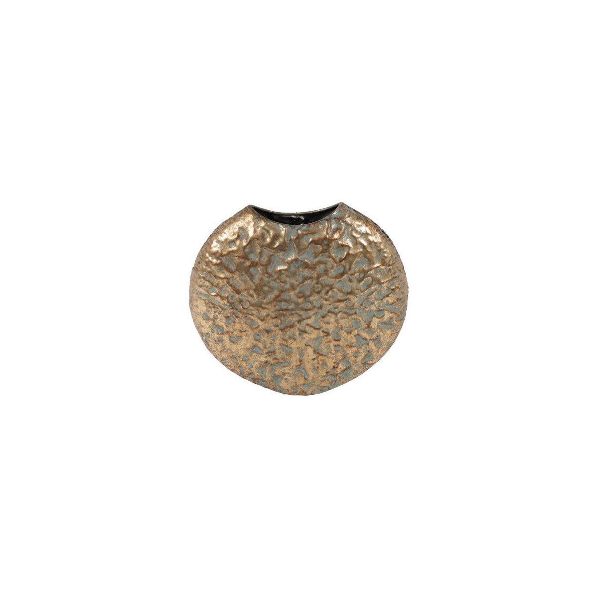 Vaas goud metaal H29,5cm