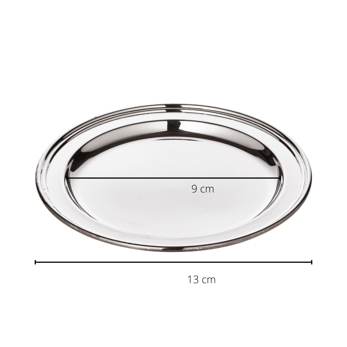 EDZARD Set van 2 onderzetters, flessenonderzetters, draad, zwaar verzilverd, diameter 13 cm