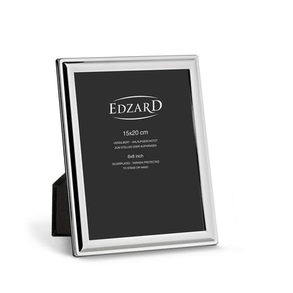 EDZARD fotolijst fotolijst Terni voor foto 15 x 20 cm edel verzilverd, aanslag beschermd, met 2 hangers