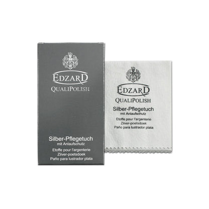 EDZARD QualiPolish® zilververzorgingsdoek zilveren doek 30 x 45 cm
