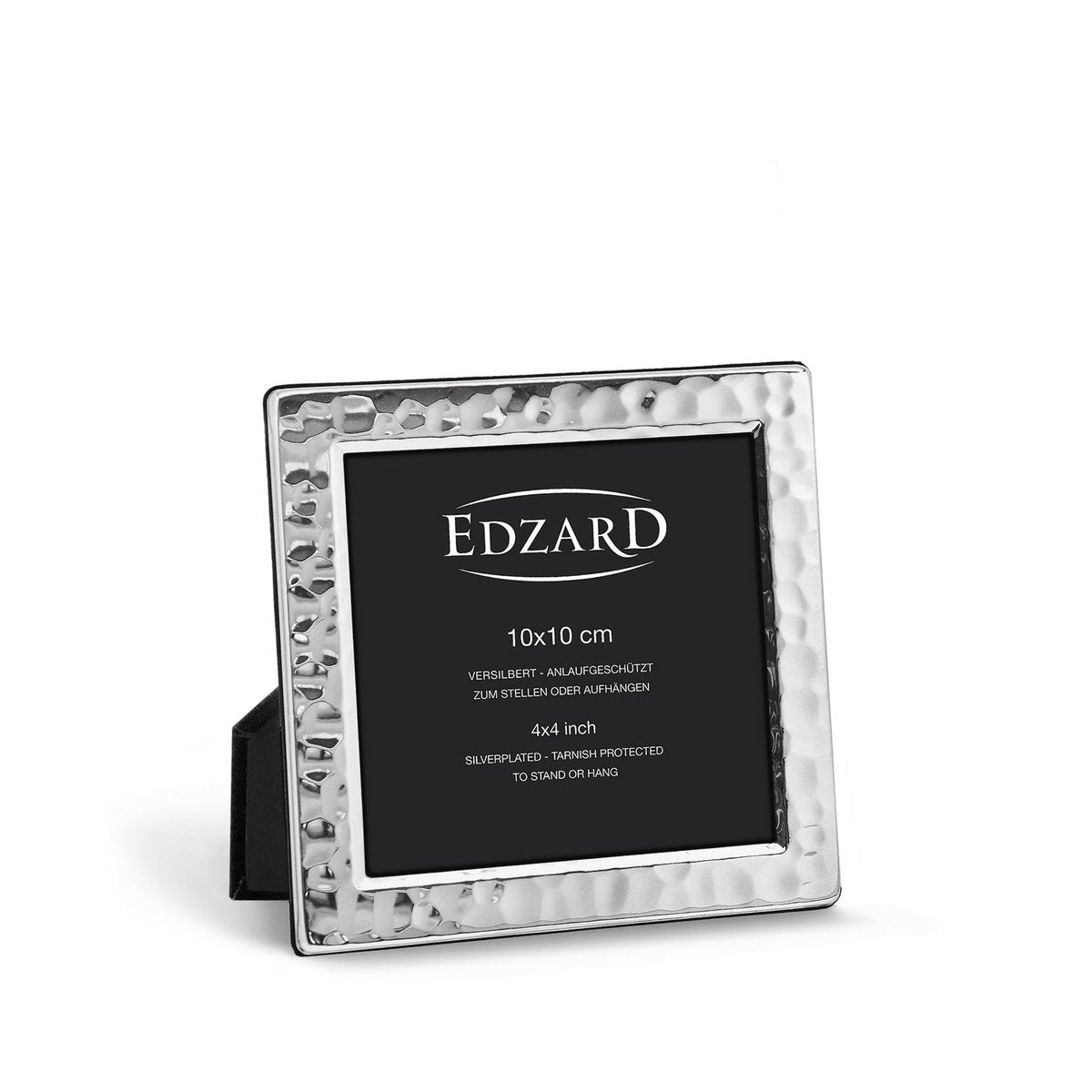 EDZARD fotolijst Pavia fotolijst voor foto 10 x 10 cm, verzilverd, aanslagbestendig