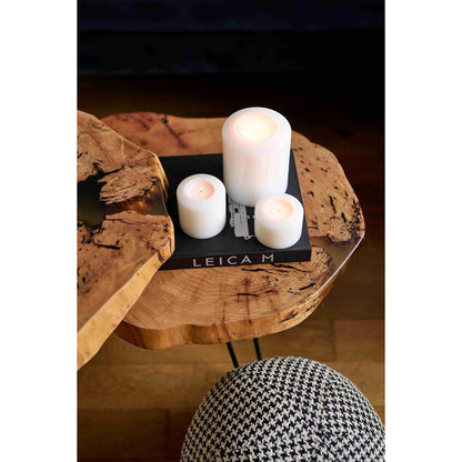 Waxinelicht th.Cornelius Pine Ø 7cm / H 5cm & H 7cm voor 2