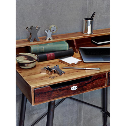 EDZARD briefopener briefmes draad, verzilverd, lengte 19 cm