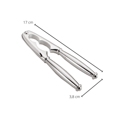 EDZARD Notenkraker Carlton, klassieke vorm, verzilverd, lengte 17 cm