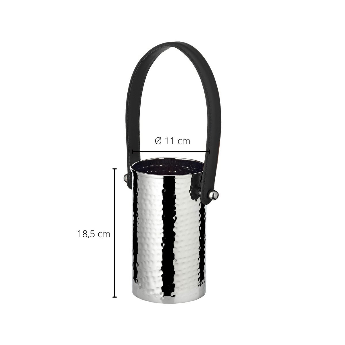 Fleskoeler Gavin Hammered Ø 11 H 18,5 cm