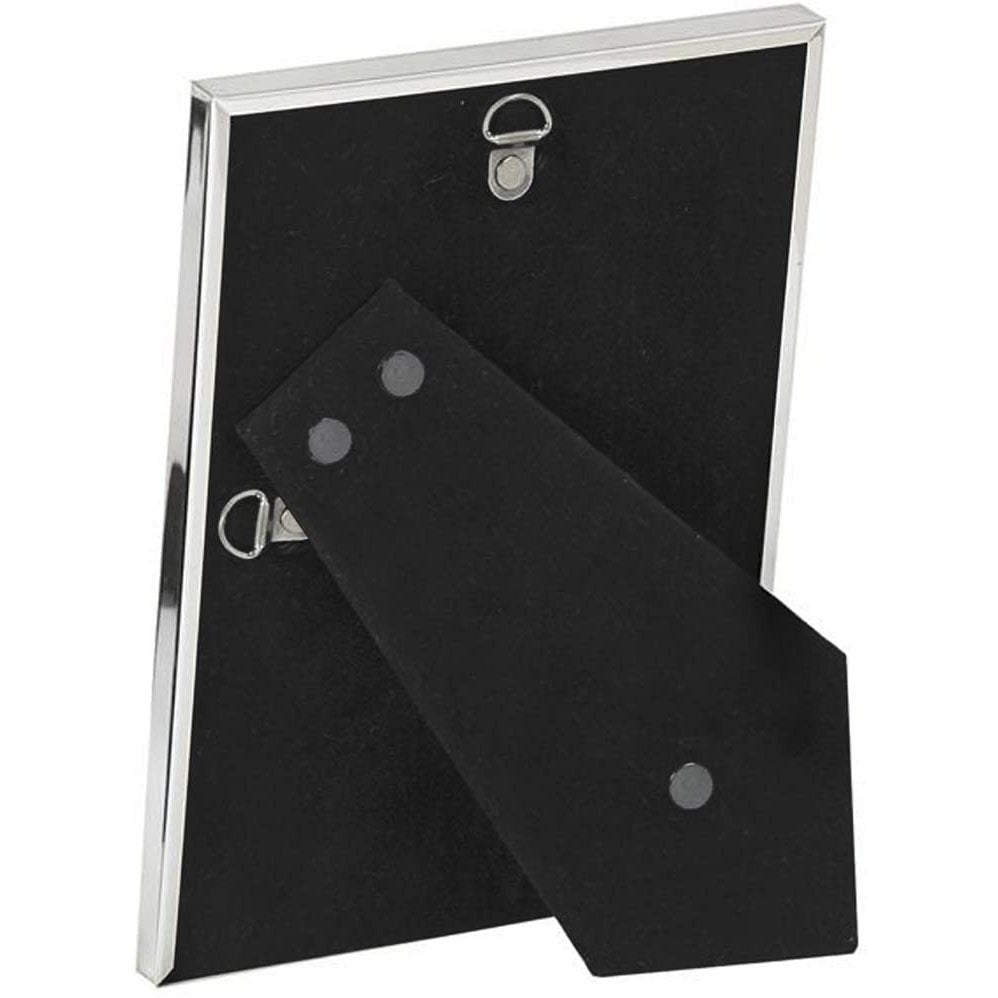 EDZARD fotolijst Prato voor foto 10 x 15 cm, edel verzilverd, aanslag beschermd, met 2 hangers
