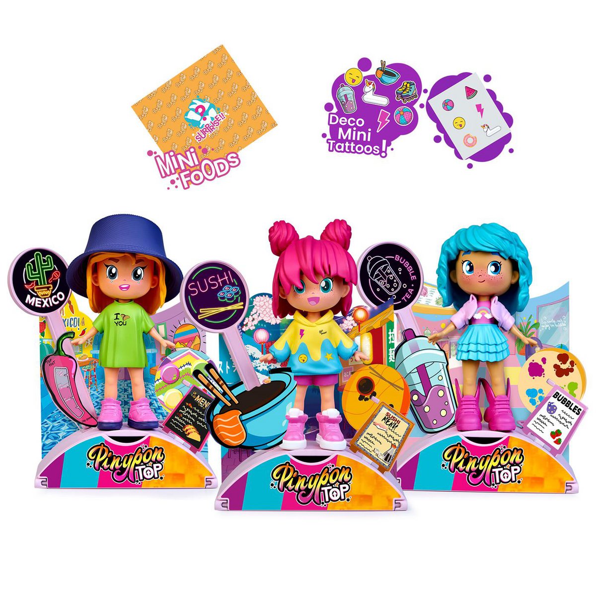 Pinypon Topje Foodie Girl 11cm