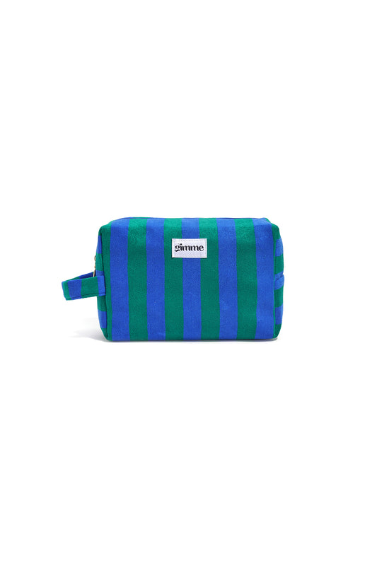 Make-up tasjes met strepen, eenvoudig, polyester, dagelijkse accessoires