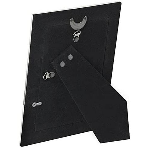 EDZARD Set van 2 fotolijsten Florence voor foto 13 x 18 cm, edel verzilverd, aanslag beschermd, met 2 hangers