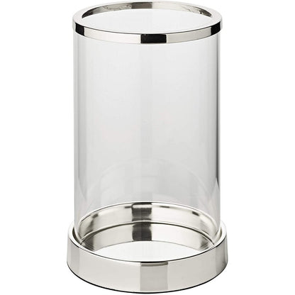 EDZARD lantaarn Sanremo, edel verzilverd, aanslagbestendig, hoogte 26 cm, diameter 16,5 cm