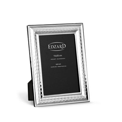 EDZARD fotolijst Urbino voor foto 15 x 20 cm, edel verzilverd, aanslag beschermd, met 2 hangers