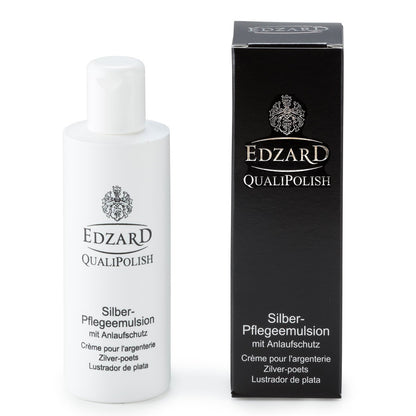 EDZARD QualiPolish® zilververzorgingsemulsie met aanslagbescherming, inhoud 125 ml