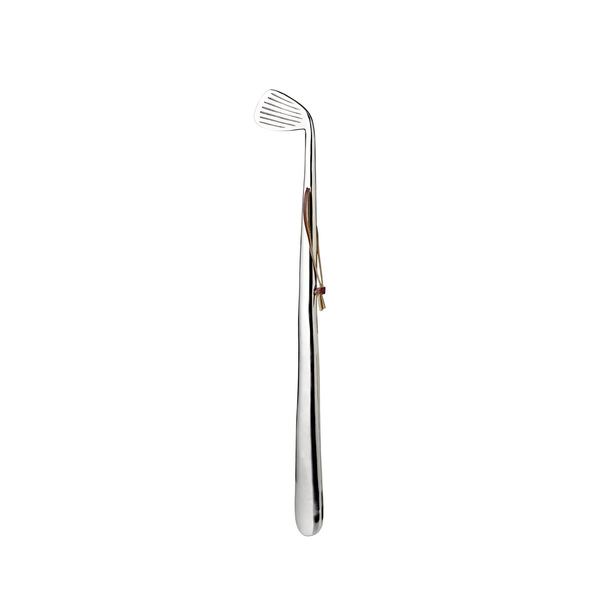 Schoenlepel Golf L 51 cm, vernikkeld, hoogglans gepolijst