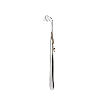 Schoenlepel Golf L 51 cm, vernikkeld, hoogglans gepolijst